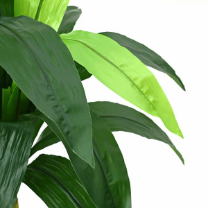 Árvore Dracaena artificial 36 folhas 180 cm verde H