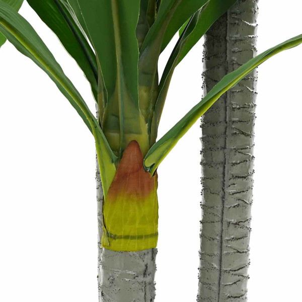 Árvore Dracaena artificial 36 folhas 180 cm verde M 4