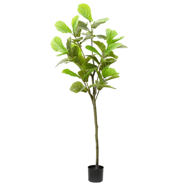 Árbol ficus artificial 48 hojas verde 165 cm D