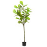 Árbol ficus artificial 48 hojas verde 165 cm 1