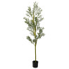 Oliveira artificial 800 folhas 200 cm verde 1