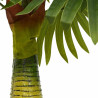 Planta de palmeira artificial 9 folhas 65 cm verde 4