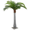 Palmera artificial con 15 hojas verde 200 cm 1