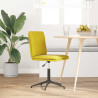 Silla de comedor terciopelo amarillo 2
