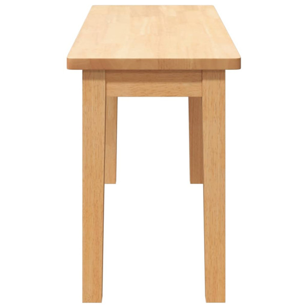 Banco 90 cm Madera Maciza Caucho M 5