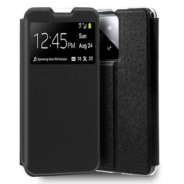 Funda COOL Flip Cover para Xiaomi 14 / 14 5G Liso Negro D