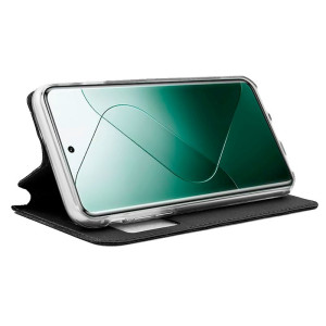 Fundo COOL Capa de Flip para Xiaomi 14 / 14 5G Lise preta H