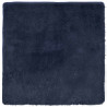 Tapete shaggy de pelo alto NAVARRA 160x160 cm azul-marinho 2
