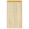 Cortinas de hilos 2 uds doradas 100x250 cm 4