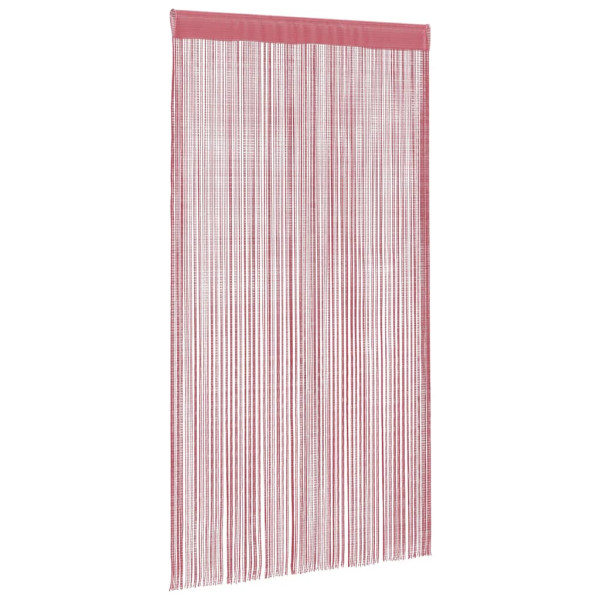 Cortinas de tiras 2 uds. color rosa 140x250 cm M 3
