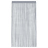 Cortinas de tiras 2 uds gris claro 100x250 cm 4
