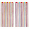 Cortinas de tiras 2 uds multicolor 100x250 cm 2
