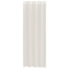 Cortinas de gasa con ojales 2 uds crema 140x260 cm 4
