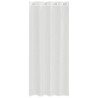 Cortinas de voile com ilhós 2 pcs branco 4