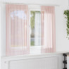 Cortinas de gasa con trabillas 2 uds rosa claro 140x140 cm 1