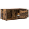 Mueble para TV madera contrachapada roble ahumado 60x31x25.5 cm 5