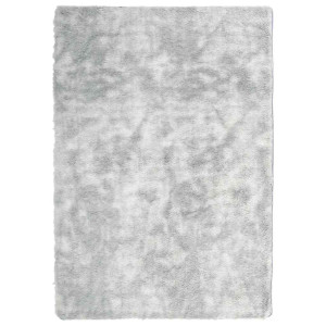 Tapete shaggy de pelo alto NAVARRA 120x170 cm cinzento-claro H