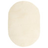 Tapete shaggy de pelo alto NAVARRA 300x200 cm poliéster creme 2