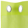 Cortinas de gasa con ojales 2 uds verde manzana 140x140 cm 5