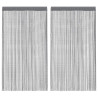 Cortinas de cordas 2 você antracite 100x250 cm 2