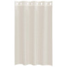 Cortinas de gasa con ojales 2 uds crema 140x175 cm 4