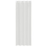 Cortinas de gasa con ojales 2 uds blanco 4