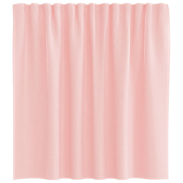 Cortinas de gasa con trabillas 2 uds rosa 140x140 cm M 4