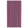 Cortinas de voile com laços 2 pcs roxo 140x175 cm 4