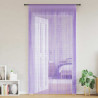 Cortinas de cuerdas 2 uds morado 100x250 cm 1