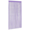Cortinas de cuerdas 2 uds morado 100x250 cm 3