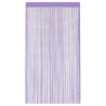 Cortinas de cuerdas 2 uds morado 100x250 cm 4