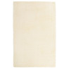 Alfombra peluda de pelo largo NAVARRA crema 130x200cm poliéster 2
