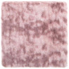 Tapete shaggy de pelo alto NAVARRA 160x160 cm rosa empoeirado 2
