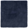 Tapete shaggy de pelo alto NAVARRA 120x120 cm azul-marinho 2