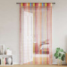 Cortinas de tiras 2 uds multicolor 140x250 cm 1