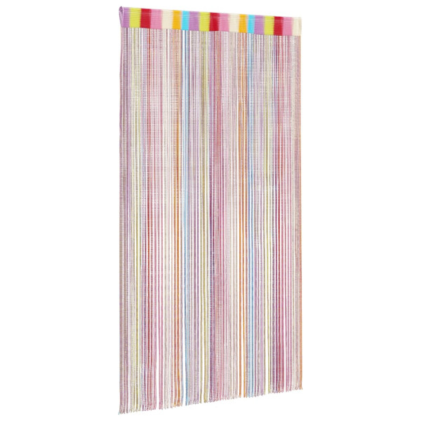 Cortinas de tiras 2 PCes multicoloridos 140x250 cm M 3