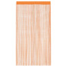 Cortinas de cuerdas 2 uds naranja 140x250 cm 4