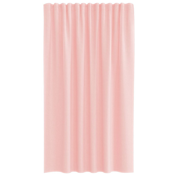 Cortinas de gasa con trabillas 2 uds rosa 140x175 cm M 4