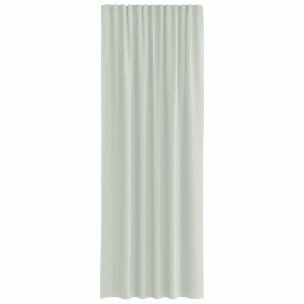 Cortinas de voile com laços 2 pcs cinzento-claro 140x260 cm M 4