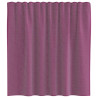 Cortinas de voile com laços 2 pcs roxo 140x140 cm 4