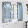 Cortinas de voile com laços 2 pcs azul real 140x175 cm 1
