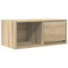 Mueble para TV madera contrachapada roble ahumado 60x31x25.5 cm 2
