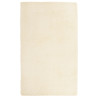 Tapete shaggy de pelo alto NAVARRA 80x150 cm poliéster creme 2