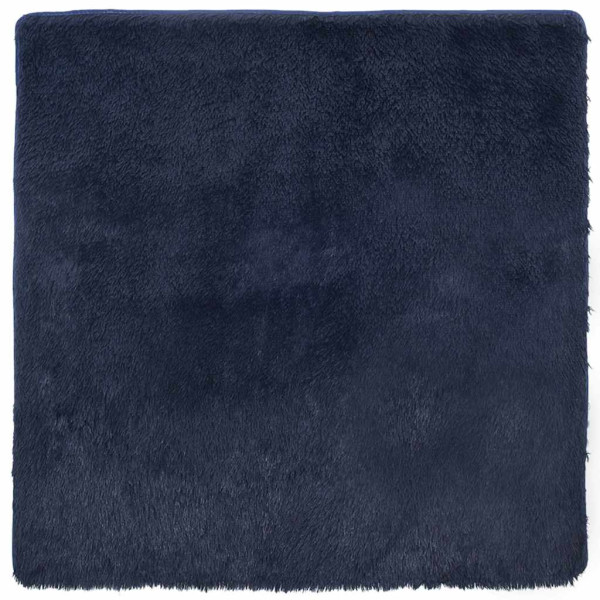 Tapete shaggy de pelo alto NAVARRA 200x200 cm azul-marinho M 2