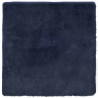 Tapete shaggy de pelo alto NAVARRA 200x200 cm azul-marinho 2