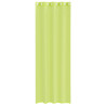 Cortinas de voile com ilhós 2 pcs verde-maçã 140x260 cm 4