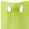 Cortinas de gasa con ojales 2 uds verde manzana 140x260 cm 5