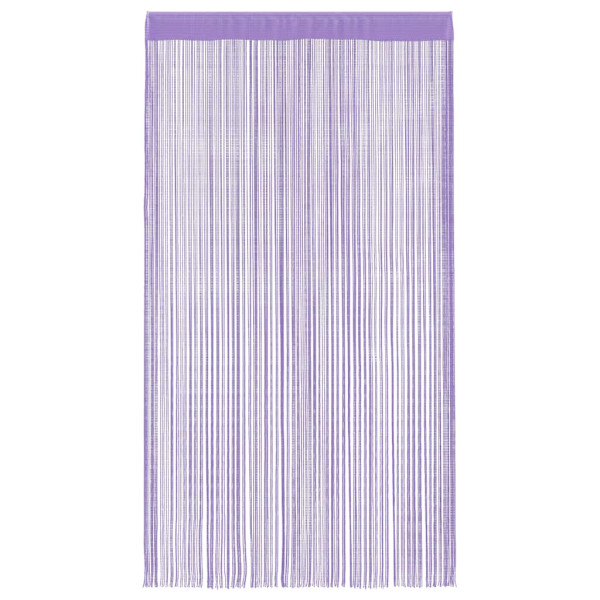 Cortinas de tiras 2 uds roxo 140x250 cm M 4