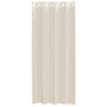 Cortinas de voile com ilhós 2 pcs creme 140x245 cm 4