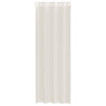 Cortinas de voile com ilhós 2 pcs creme 140x300 cm 4